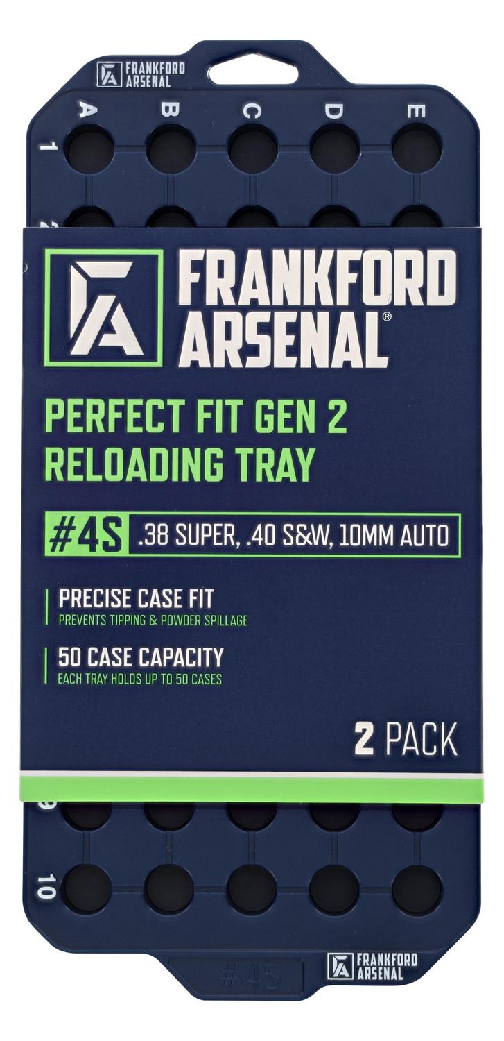 Frankford Arsenal Perfect Fit Gen2 Reloading Tray No4S 2pk