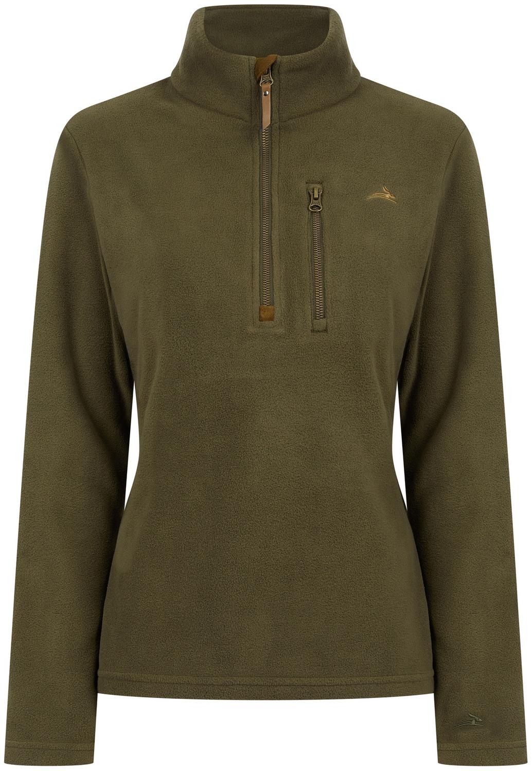 Harehill Ladies Varden Quarter Zip Fleece - Midweight Microfleece – view 4