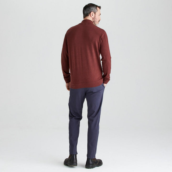 Ridgeline Mens Hartland 1/4 Zip Knit