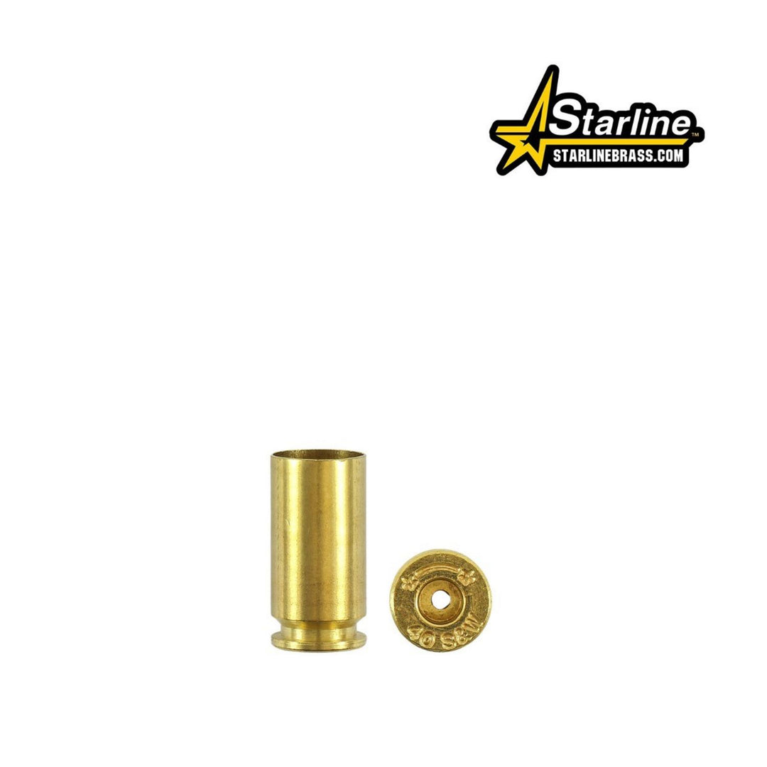 Starline .40 S&W Brass Cases for Reloading, Pack of 50