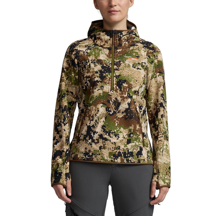 Sitka Women's Alpha Fleece Hoodie Optifade Subalpine
