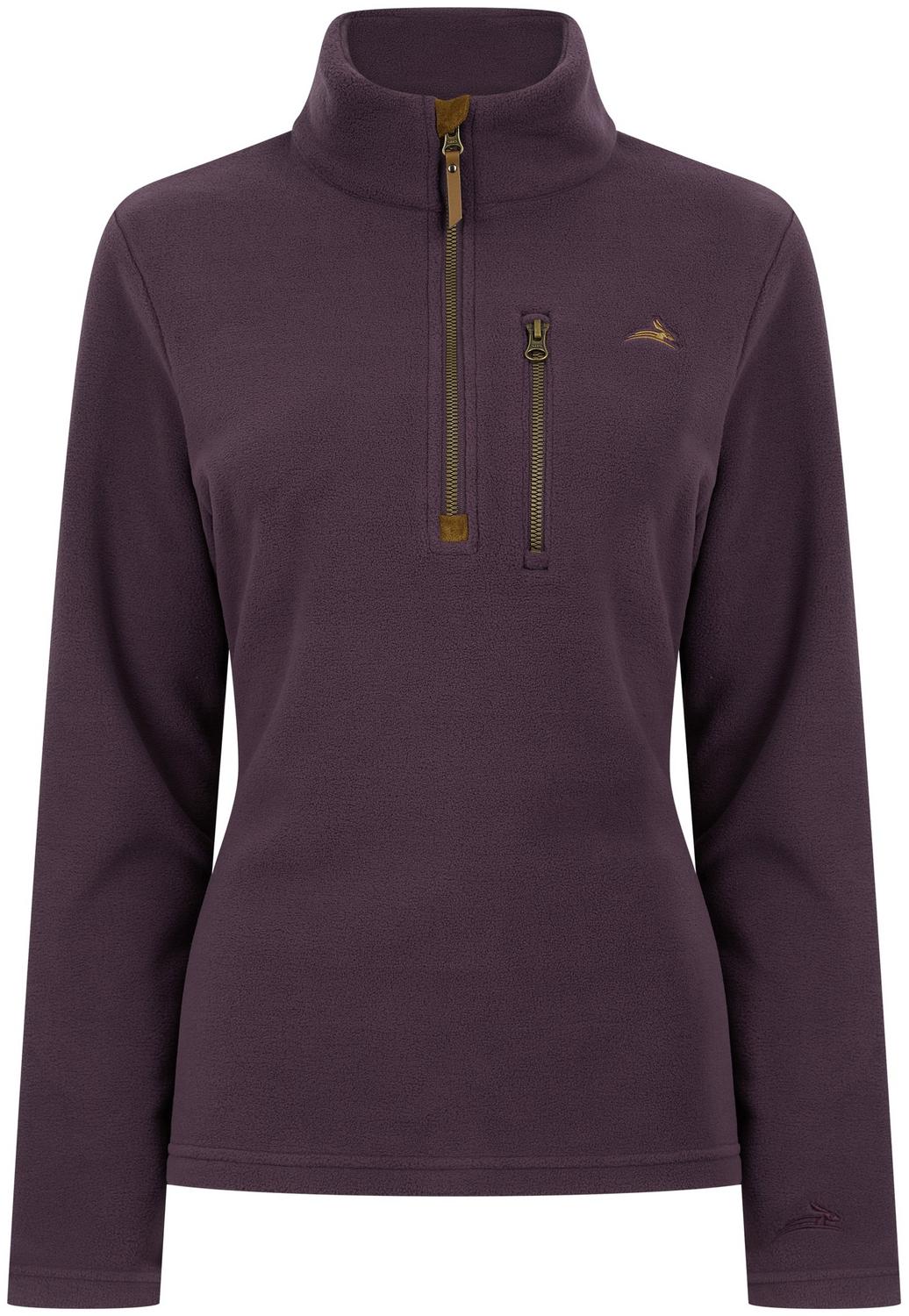 Harehill Ladies Varden Quarter Zip Fleece - Midweight Microfleece – view 7