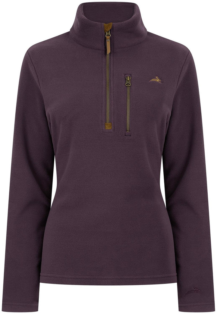 Harehill Ladies Varden Quarter Zip Fleece - Midweight Microfleece – view 7