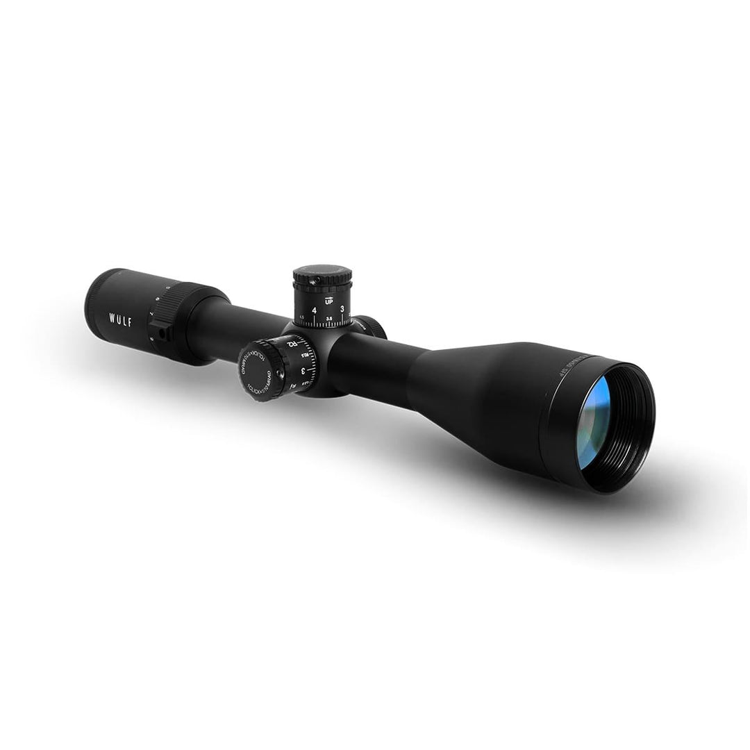Wulf Wulf Hurricane Lite 4.5-18x50 Non Illuminated Half Mildot SF (30mm) Rifle Scope W/Rings