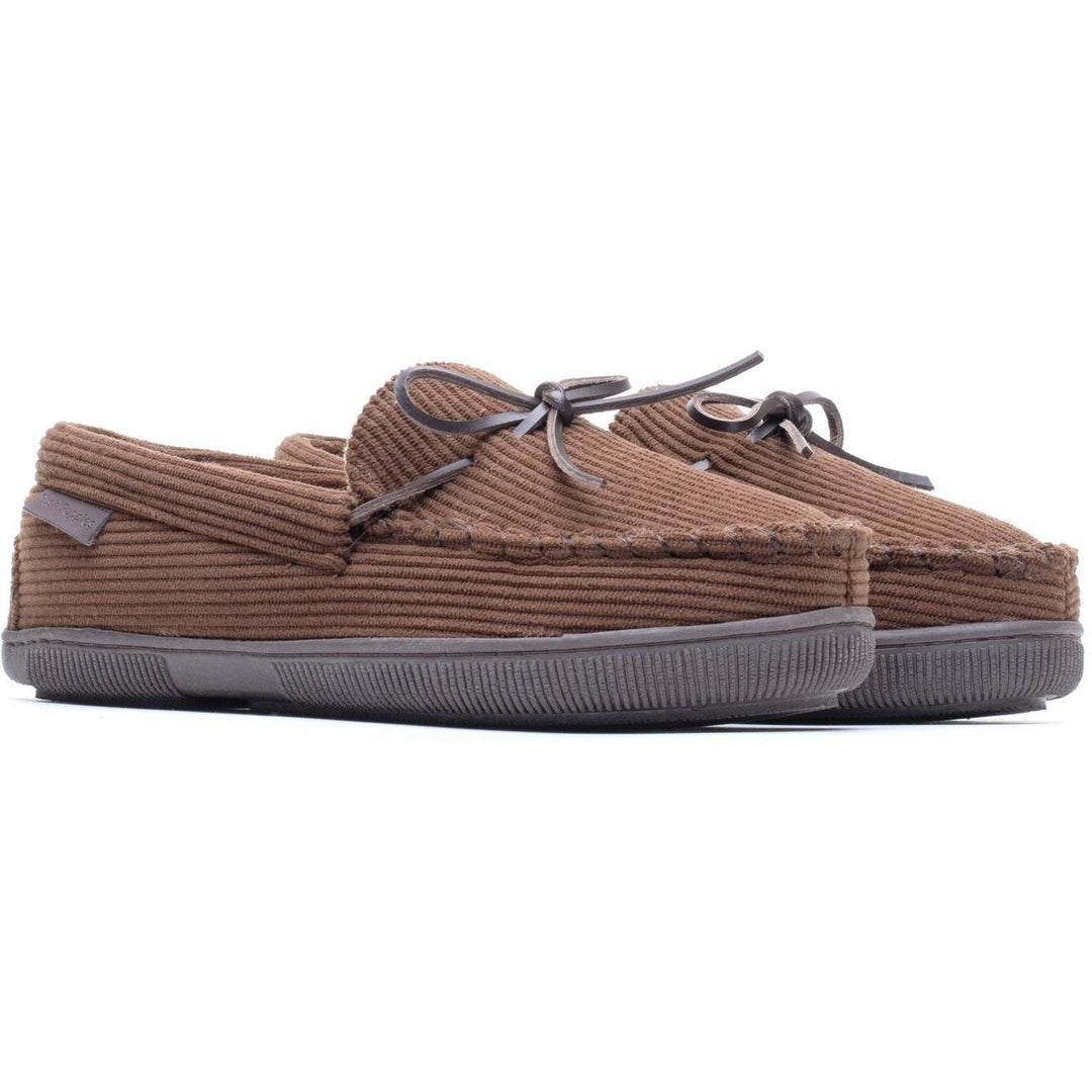 Ace Cord Slipper BROWN