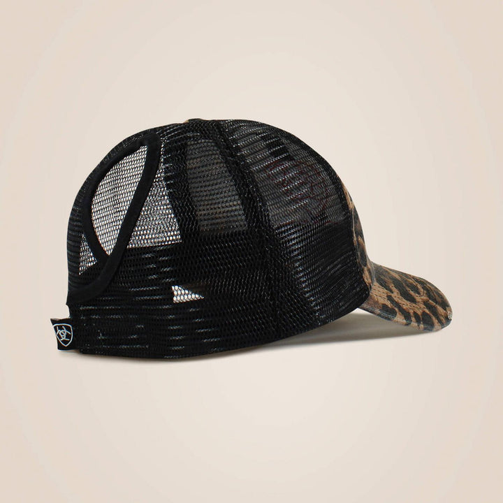 Ariat M F Wmns Emb Logo Cheetah Print Cap – view 2