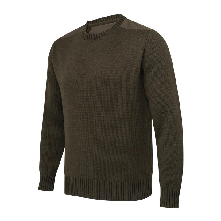 Beretta WILTON CREW NECK TECH SWEATER Moss&brownbark