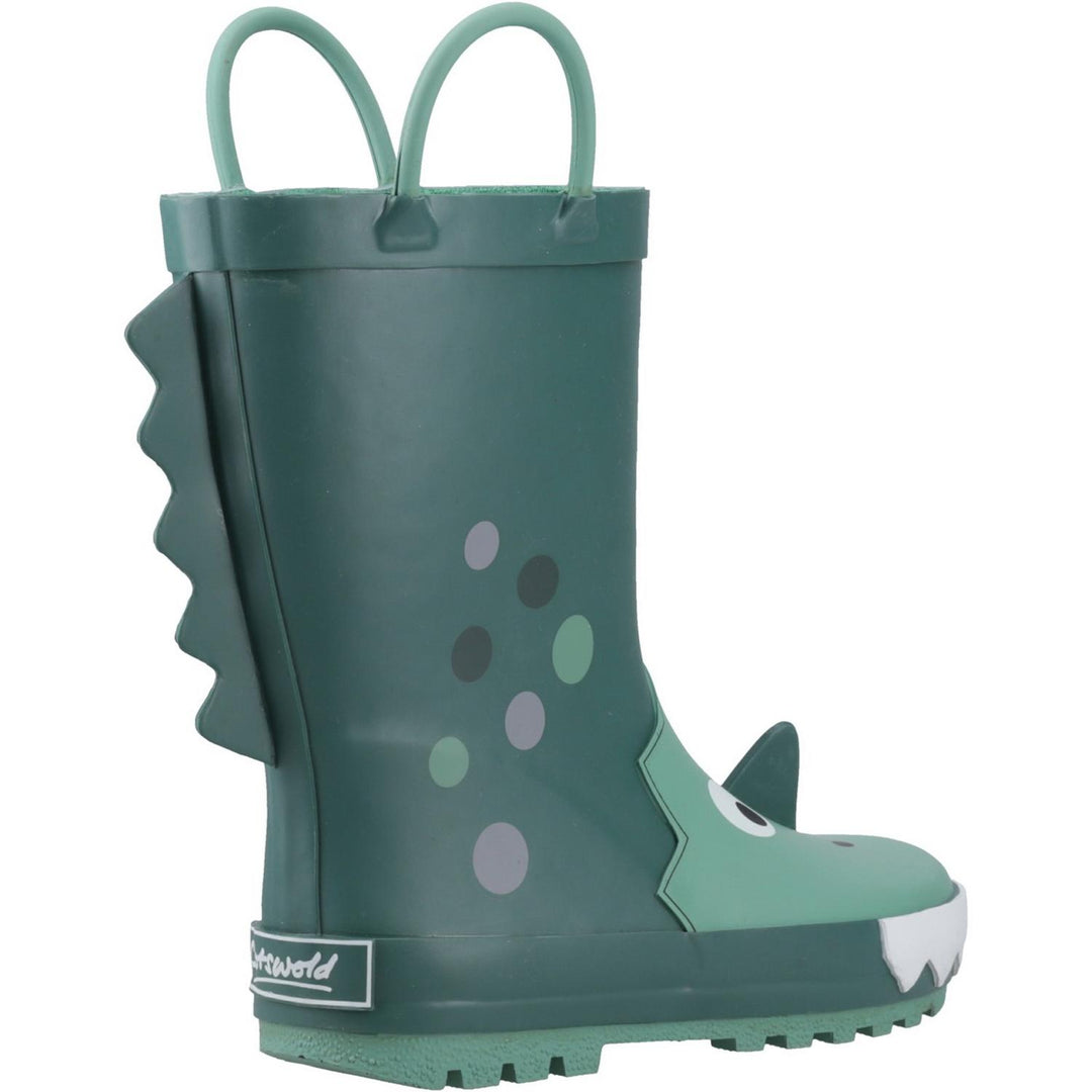 Puddle Boot 3D Green