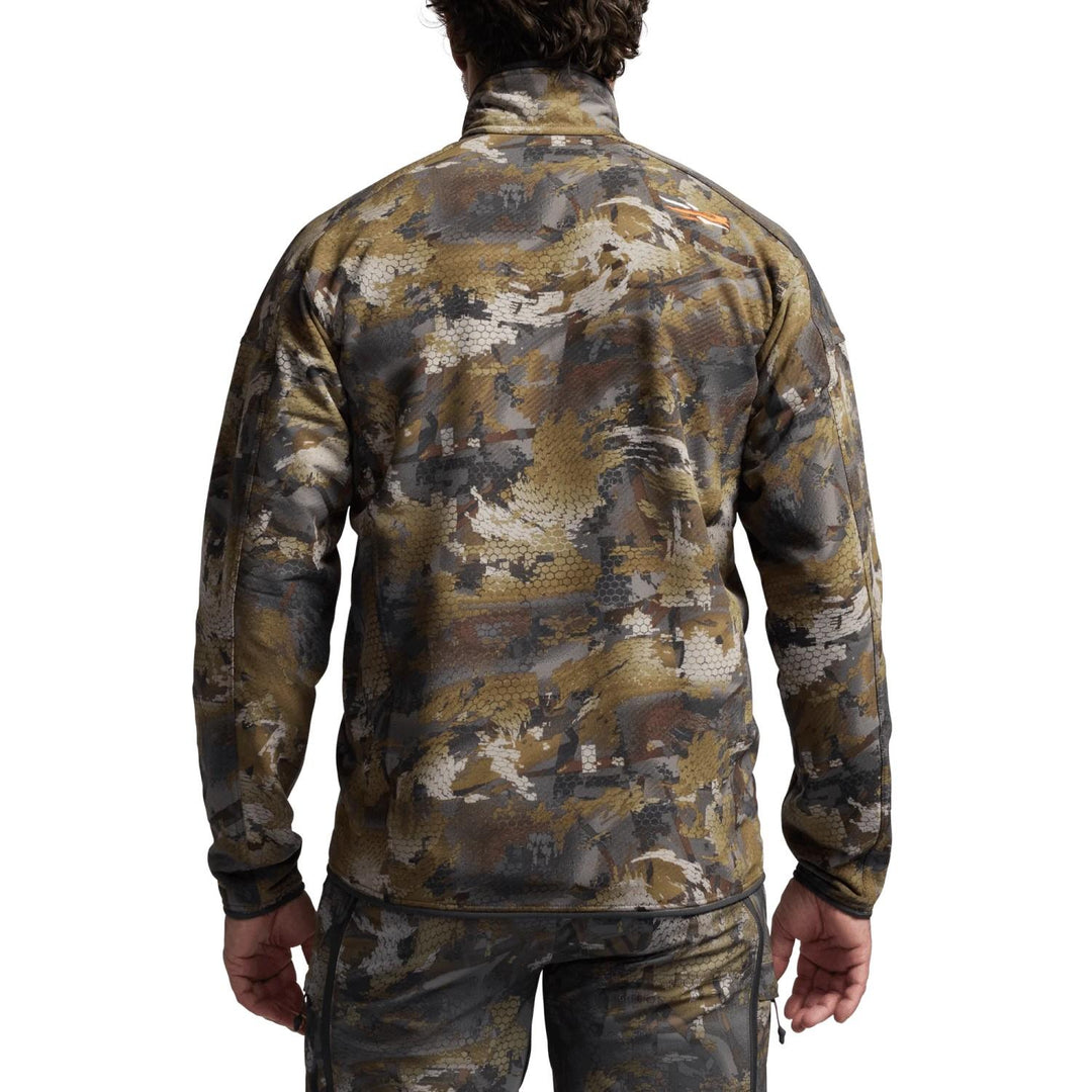 Sitka Alpha Fleece 1/4 Zip Pullover Optifade Timber