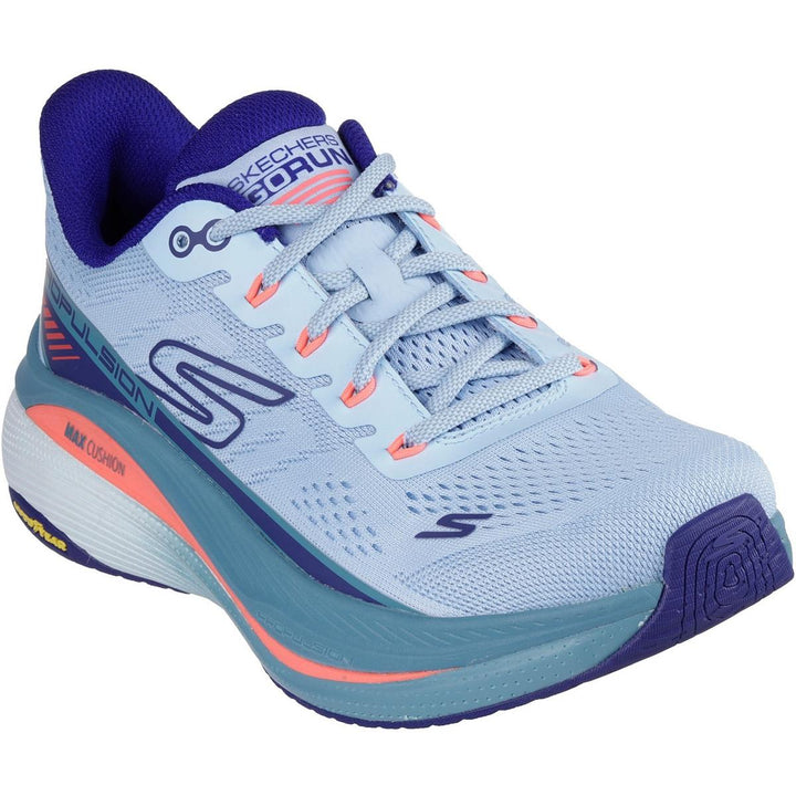 Skechers Performance Max Cushioning Propulsion Trainer Light Blue/Navy