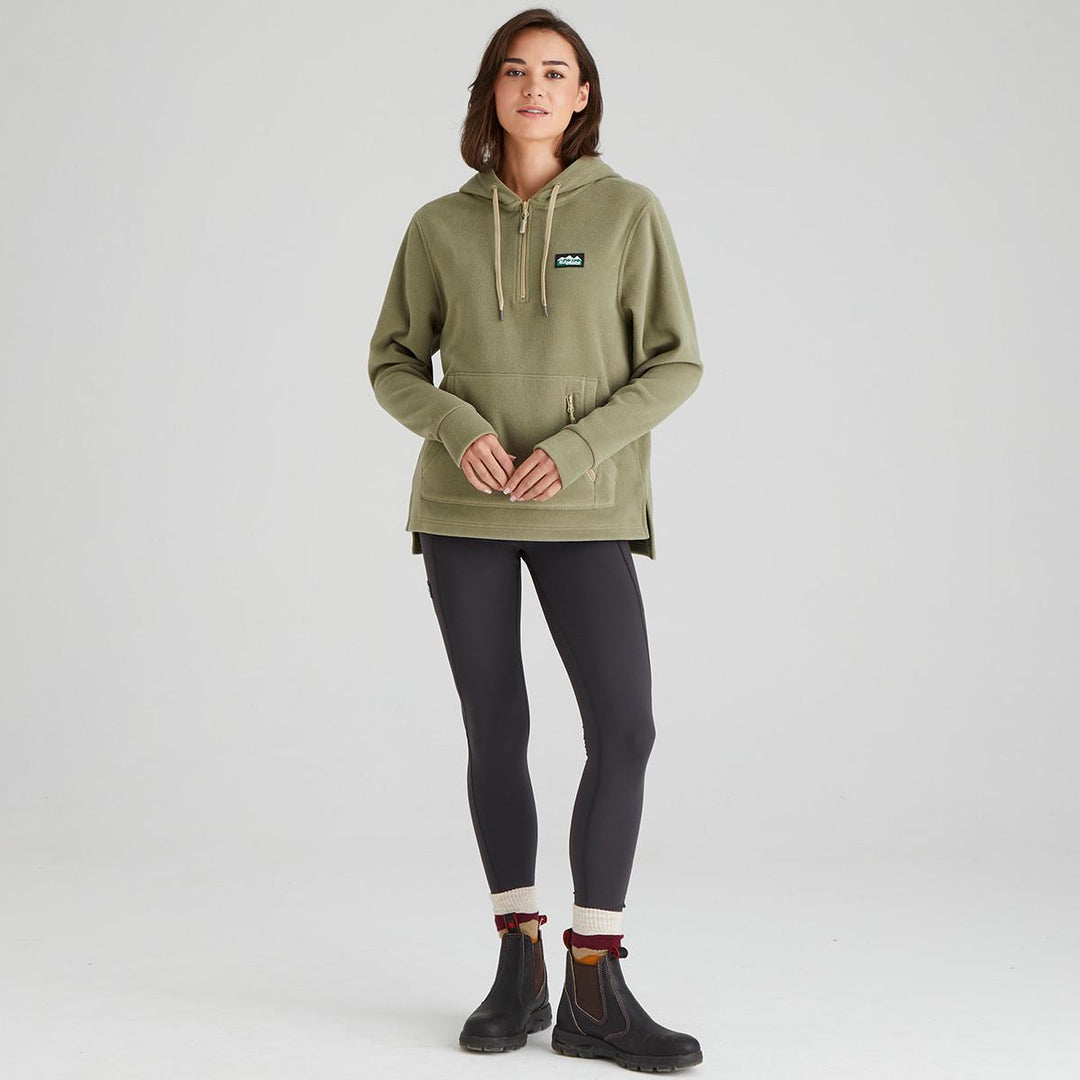 Ridgeline Womens Ballistic Long Sleeved Fleece Hoodie