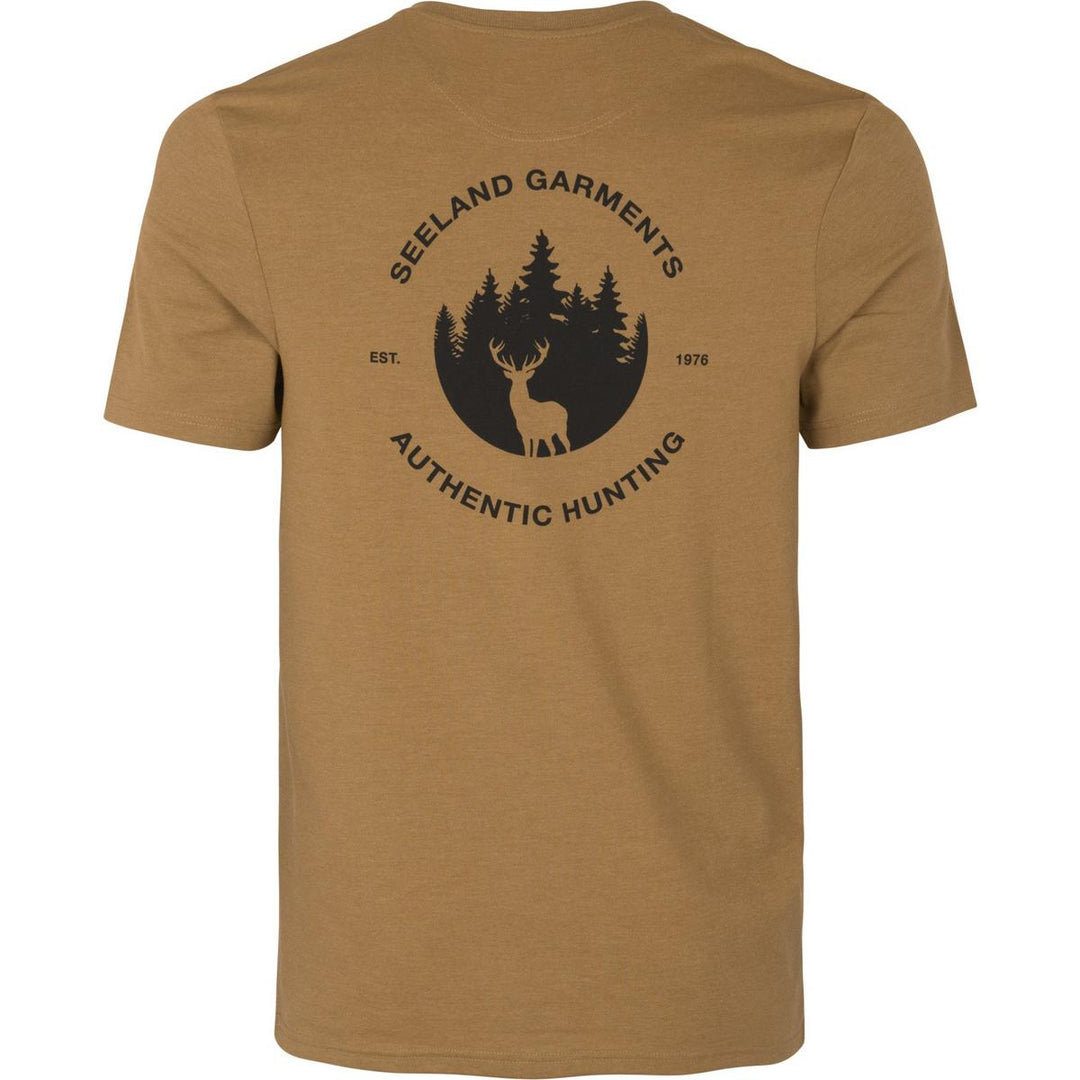 Seeland Saker T-shirt Antique Bronze Melange