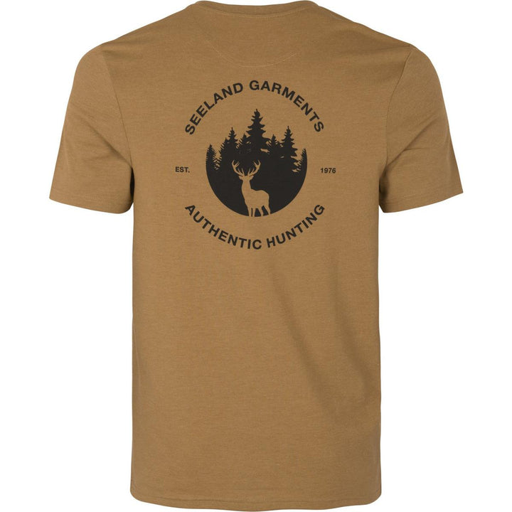 Seeland Saker T-shirt Antique Bronze Melange