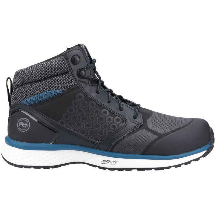 Timberland Pro Reaxion Mid Composite Safety Boot Black/Blue – view 4