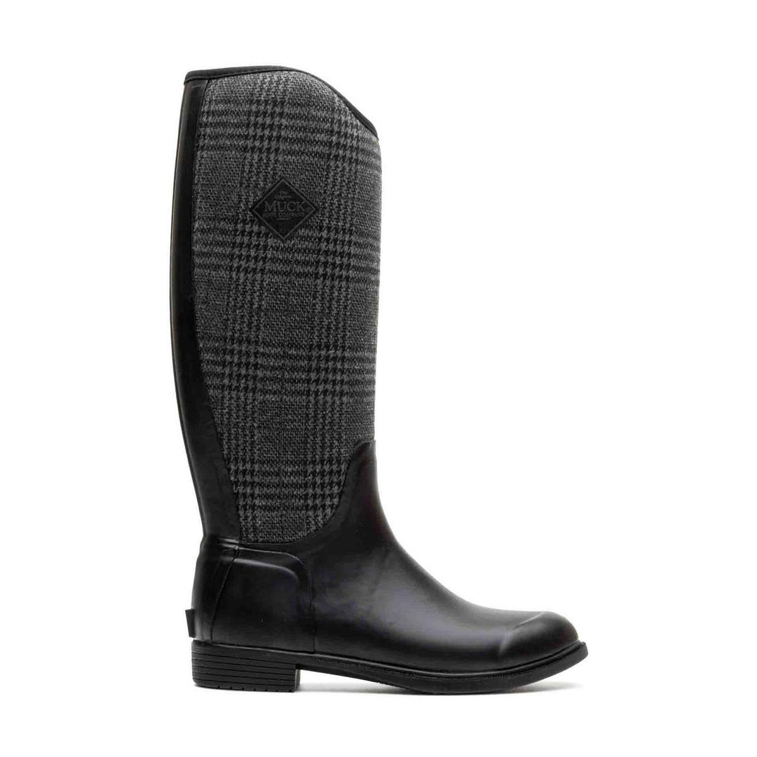 Muck Boots Derby Tall Black/Plaid – view 8
