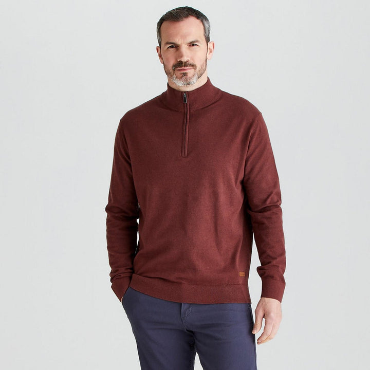 Ridgeline Mens Hartland 1/4 Zip Knit