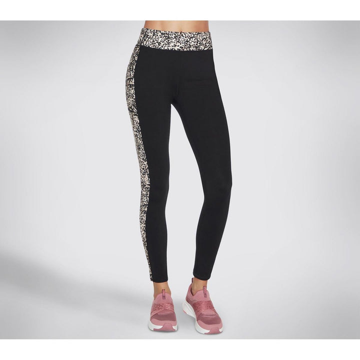 Skechers Performance Go Strech Mini Cheetah Legging Brown/Ta