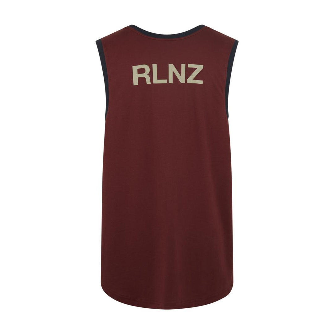 Ridgeline Ridgeline Mens Back Slider Singlet Top Rhubarb Multi  XS