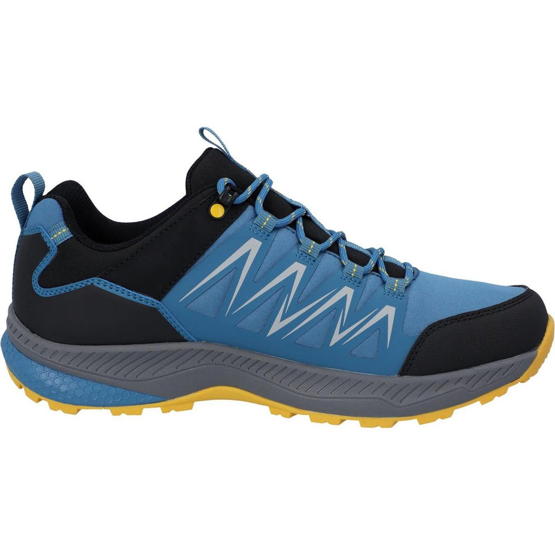 Hi-Tec Stealth Low Trail Shoe Blue/Black/Yellow