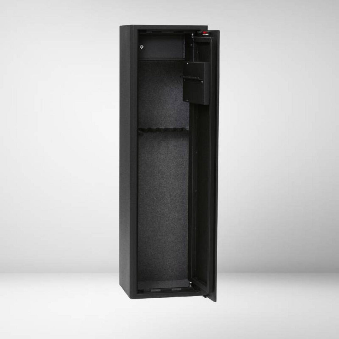 LBA14 - Key Lock Safe with Internal Ammo Storage - 7 to 10 guns