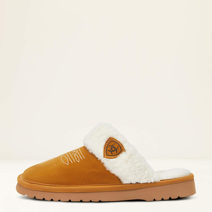 Ariat Ladies Jackie Square Toe Slipper Chstnt