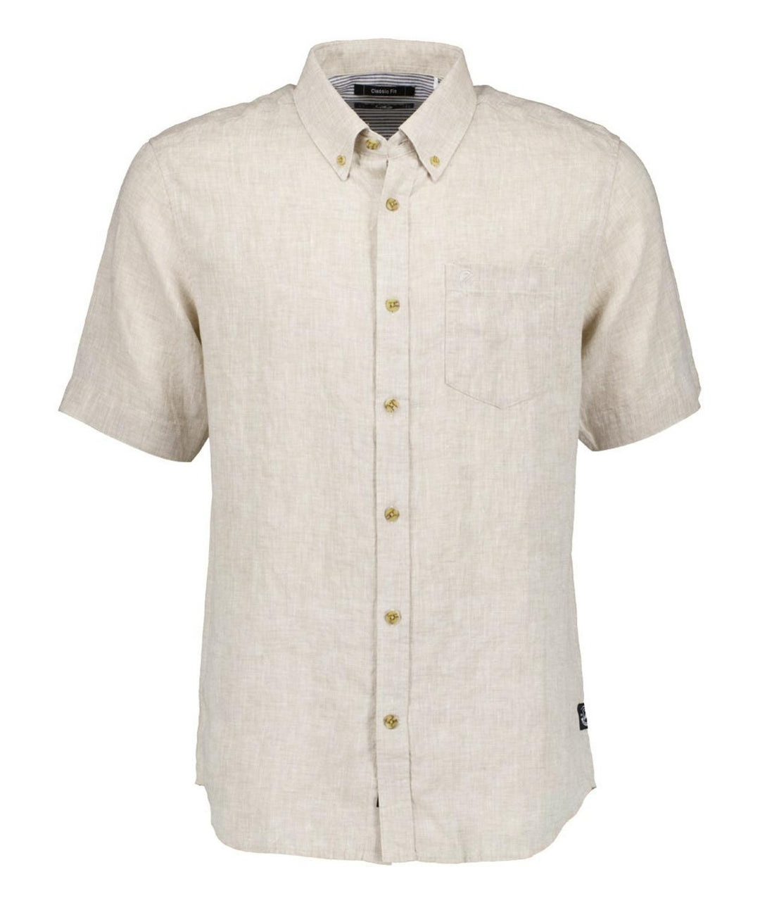 Swanndri Men's Humber Linen Short Sleeve Shirt