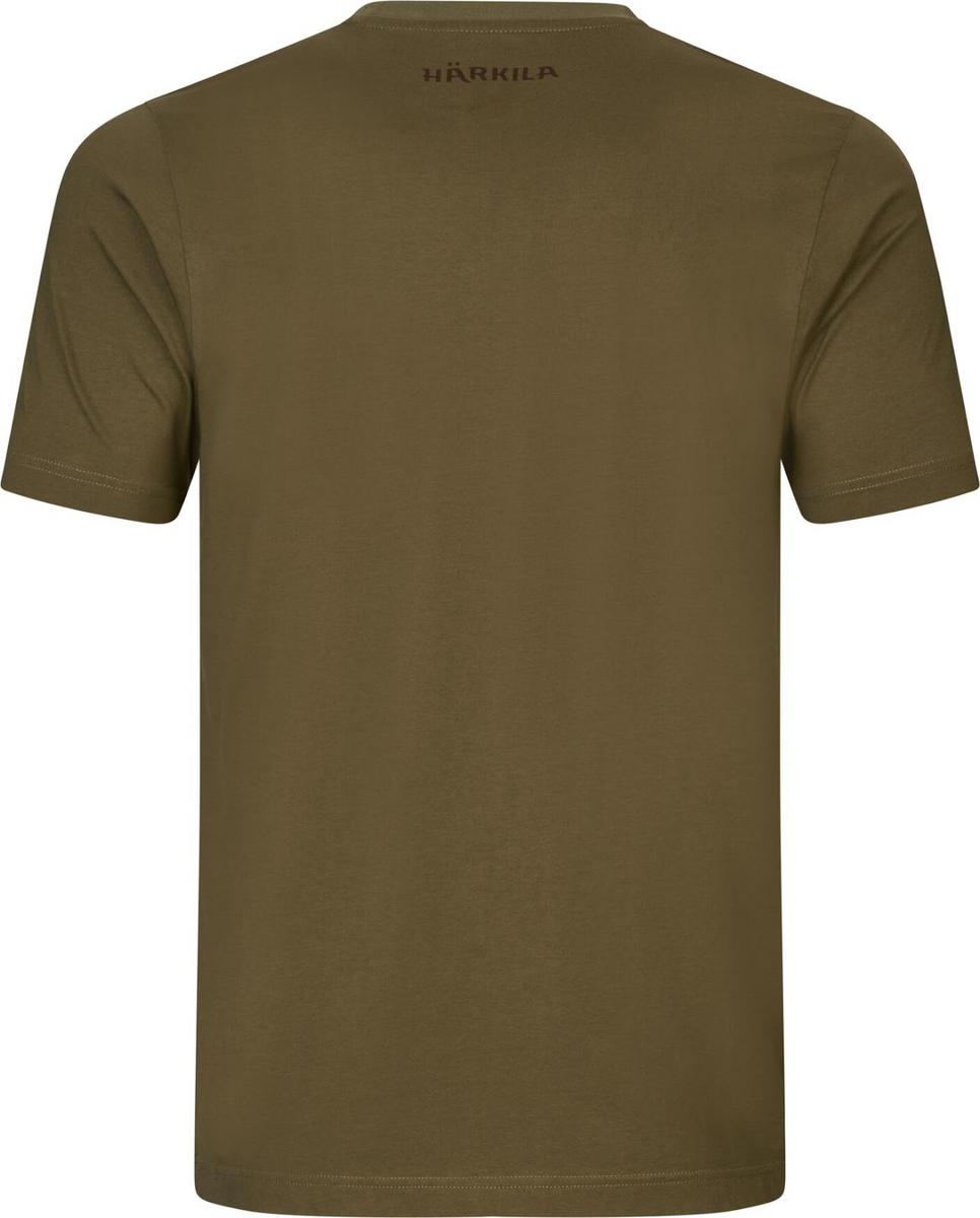 Harkila Härkila H-logo S/S T-shirt Dark – view 2