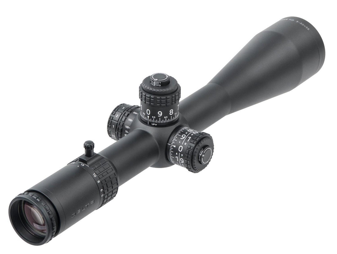 Delta STRYKER Target Ultra ED 5-50x56 SFP Illuminated Rifle Scope