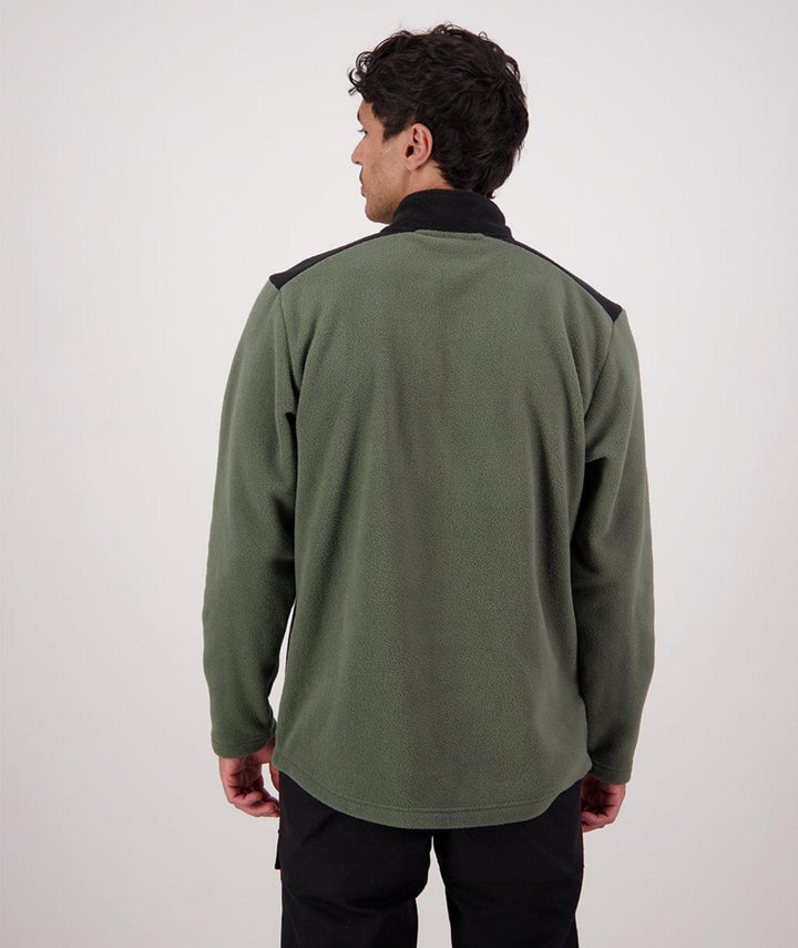 Swanndri Men's High Rock Fleece Quarter Zip Top