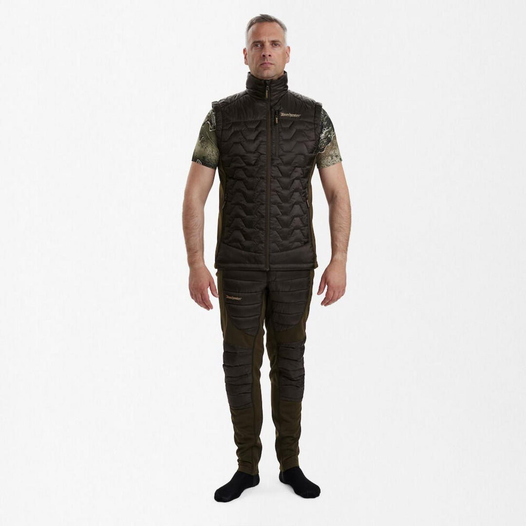 Deerhunter Excape Quilted Waistcoat Art Green
