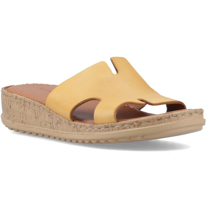 Hush Puppies Eloise Mule Sandal Mustard