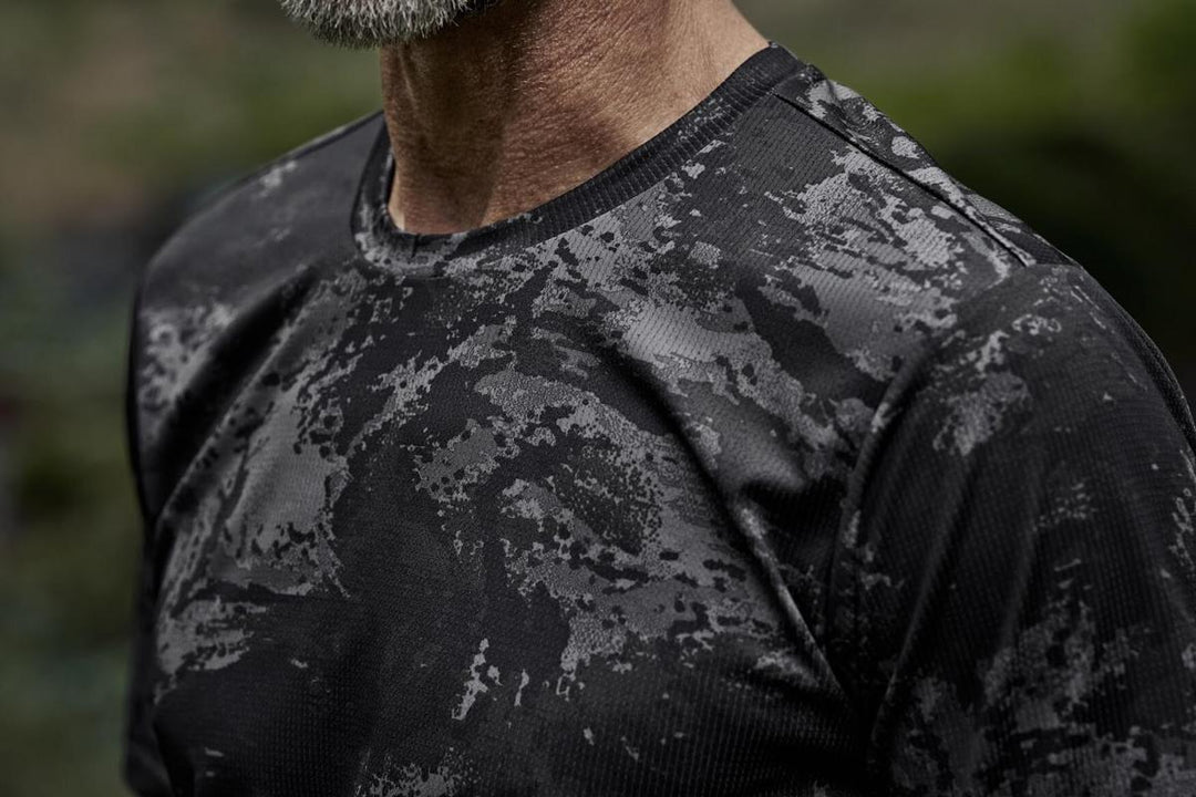 Harkila Härkila NOCTYX camo S/S t-shirt AXIS MSP®Black/Black – view 8