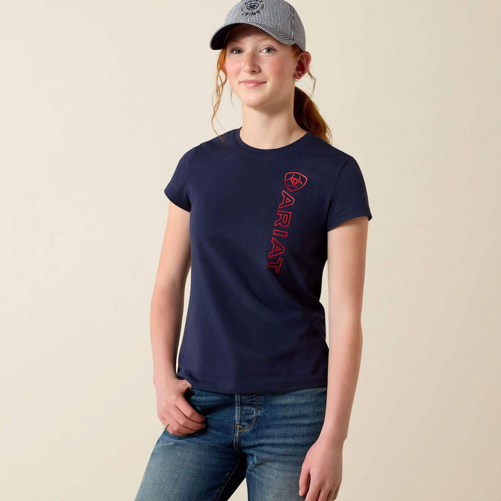 Ariat Youth Vertical Logo T-Shirt