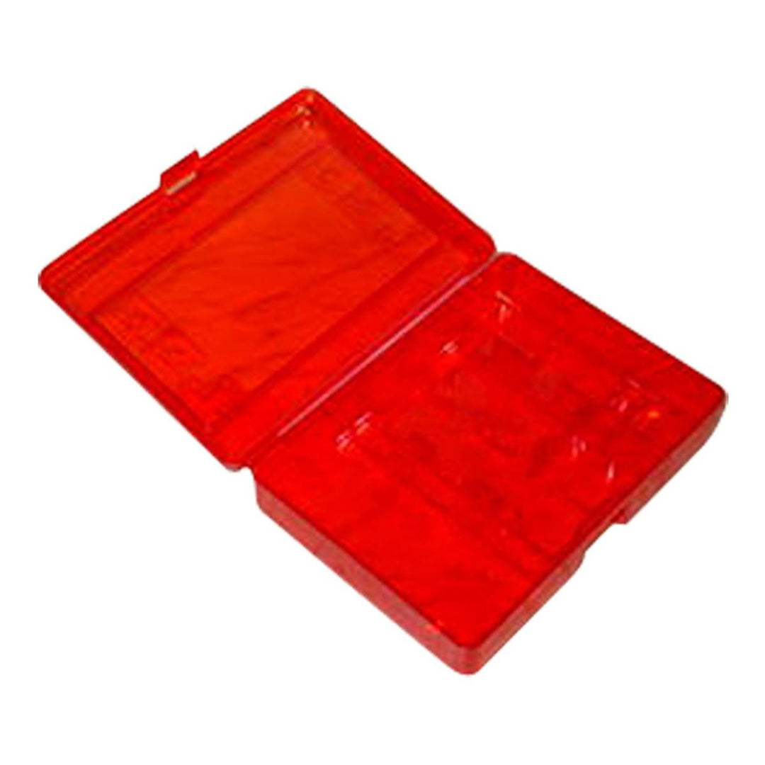 Lee Precision Red Rectangular 4-Die Storage Box