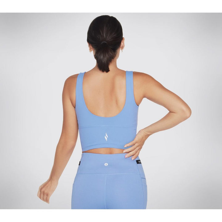 Skechers Performance Goflex Joy Longline Bra Baja Blue