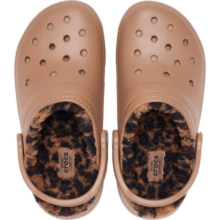 Classic Lined Clog Sepia / Animal