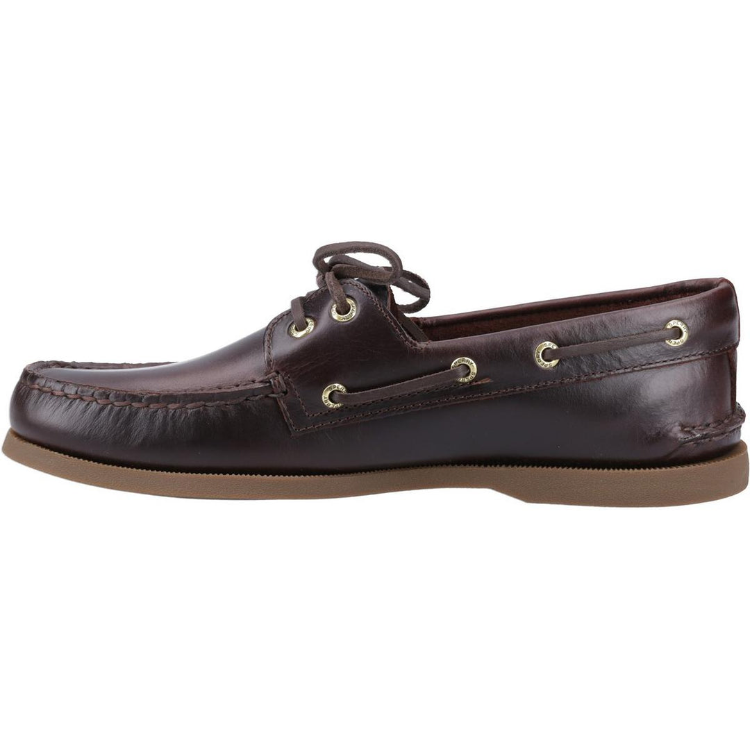 Sperry Authentic 2 Eye Boat Shoe Amaretto