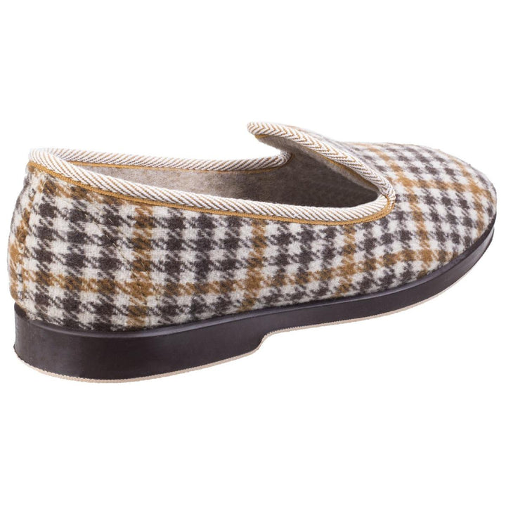 GBS Everett Check Slipper
