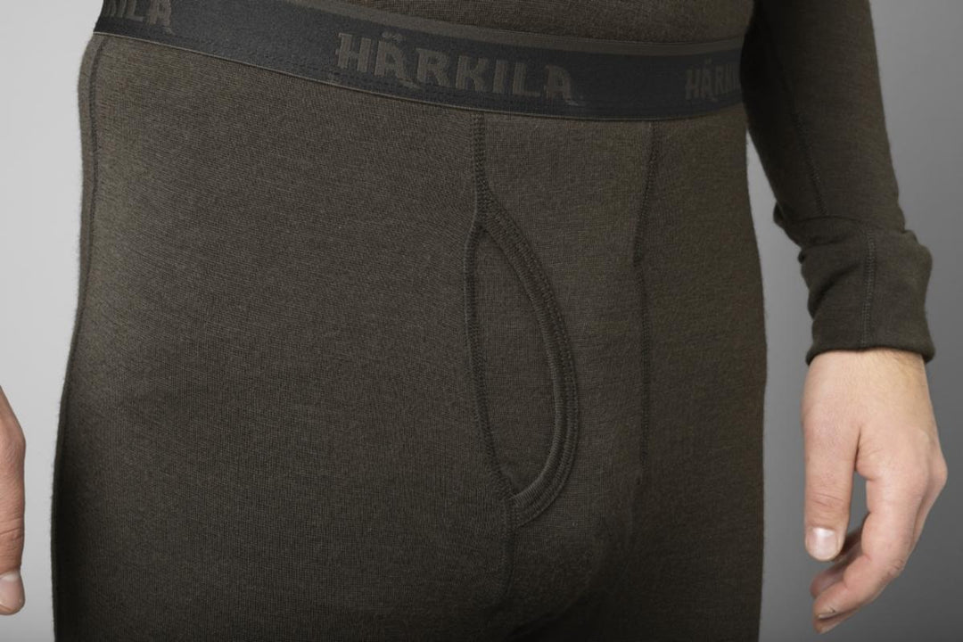 Harkila Härkila Base All Season long johns Shadow brown