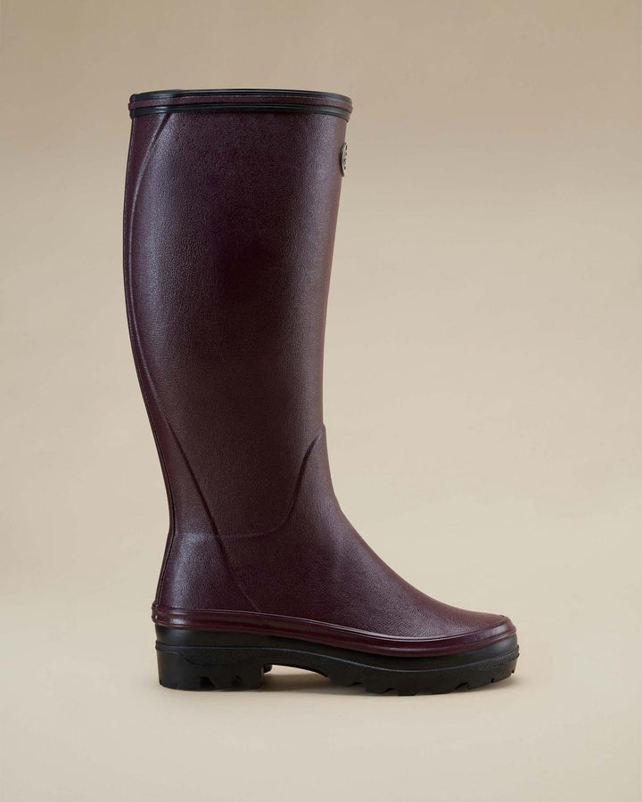 Le Chameau Women's Giverny Jersey Lined Wellington Boot