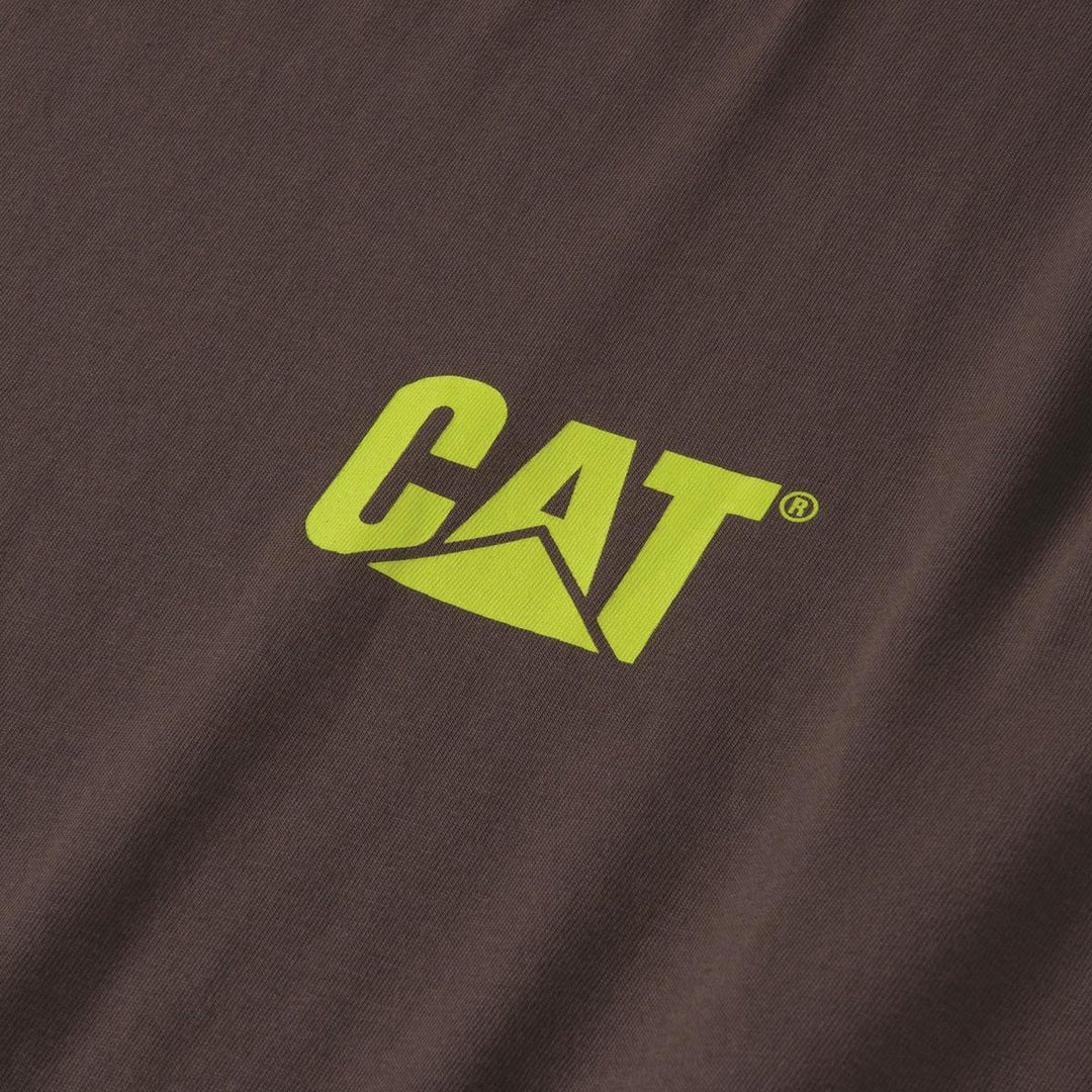 Caterpillar Trademark Banner Long Sleeve T-Shirt Magnet – view 4