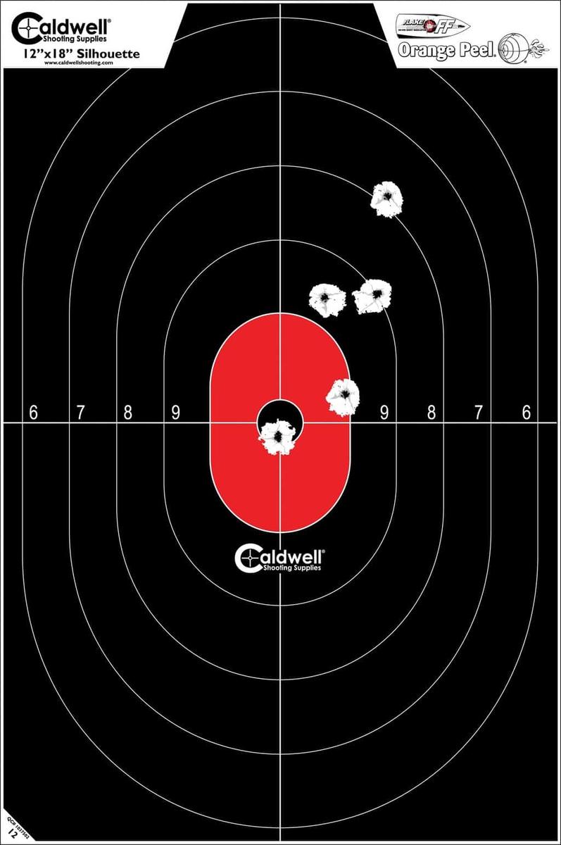 Caldwell Silhouette Center Mass Target 8pk