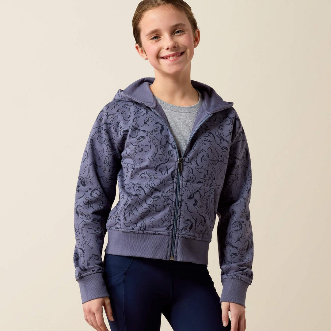 Ariat Youth Spiffy Full Zip Sweatshirt