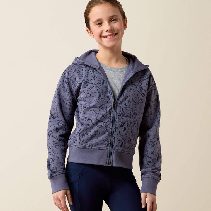 Ariat Youth Spiffy Full Zip Sweatshirt