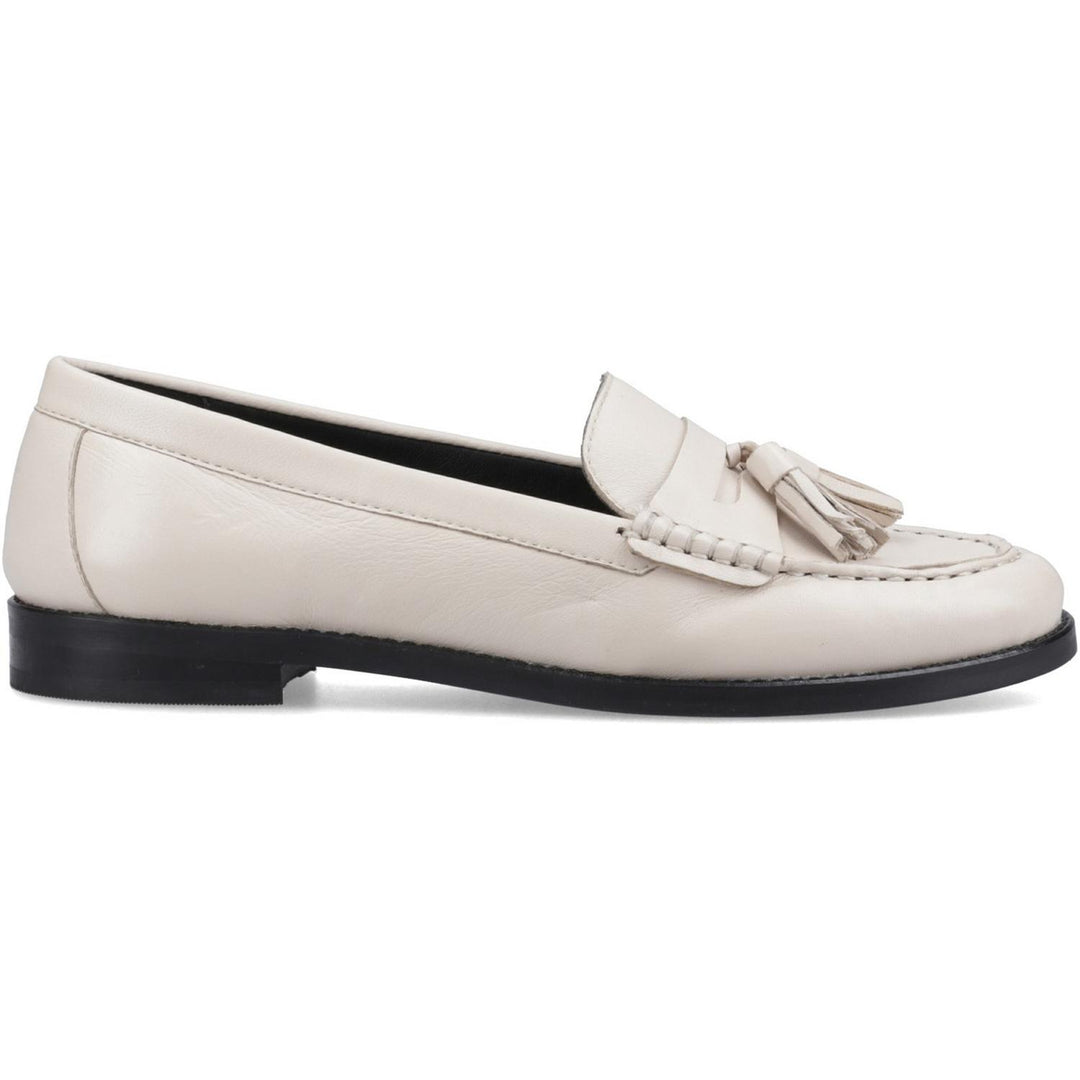 Connie Tassel Loafer Cream