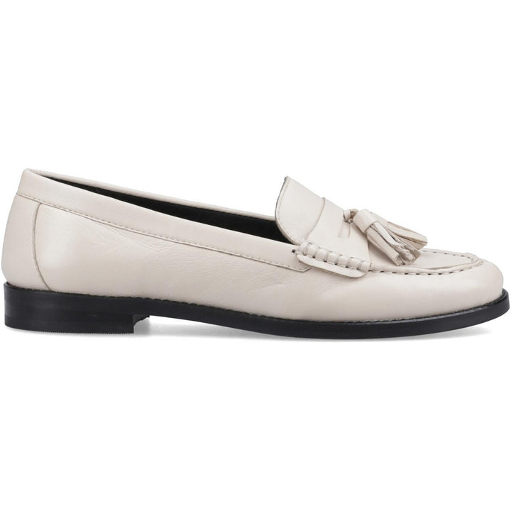 Connie Tassel Loafer Cream