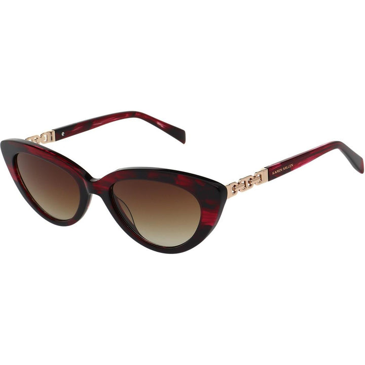 KM506822053 Sunglasses Red Horn Ladies