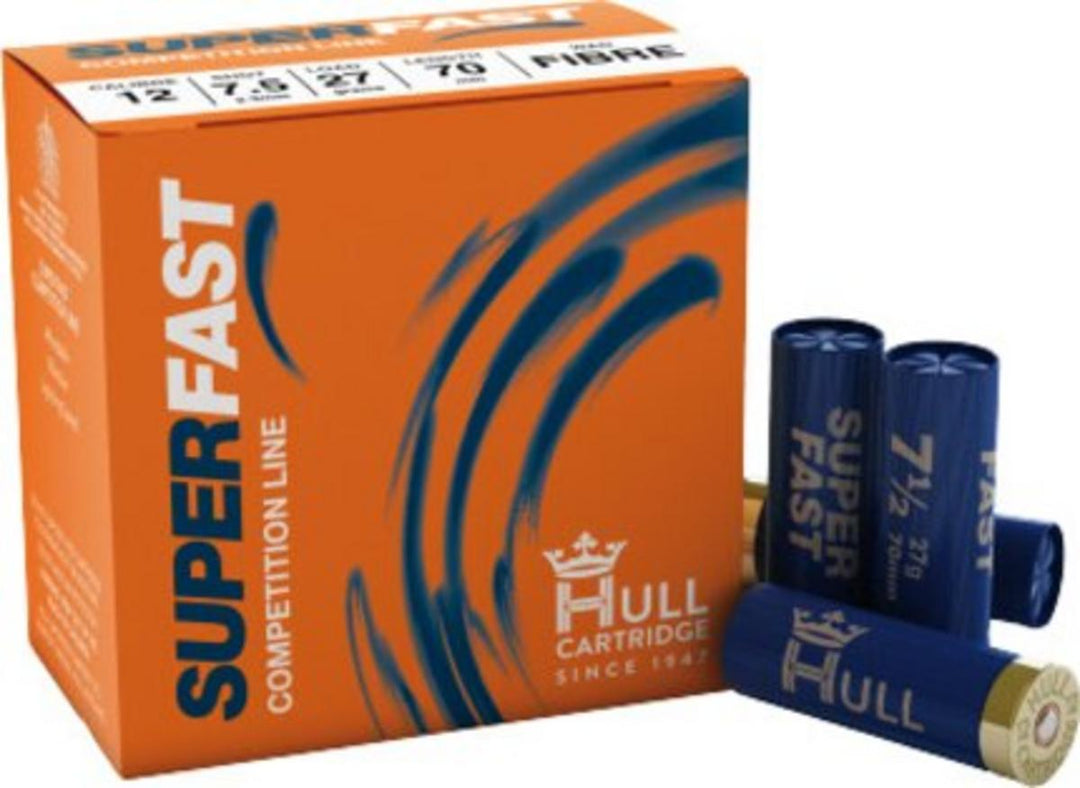 Hull 12b (65mm) Superfast 7.5 (24g) Fibre 1500fps