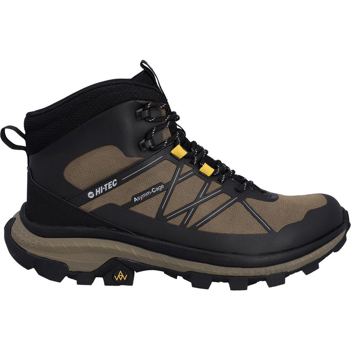 Hi-Tec AWW Infuse Mid WP Hiking Boots Mens Black/Walnut/Arti – view 6