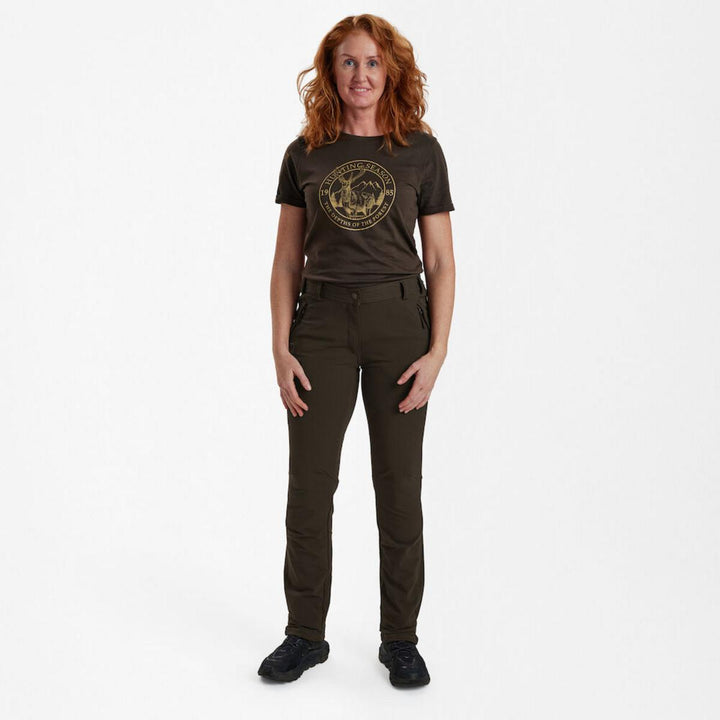 Deerhunter Lady Ann Full Stretch Trousers - Fallen Leaf